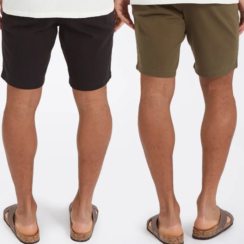 New Brave Soul Herre Hansen To-pak Chino Shorts /Khaki Sort