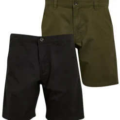 New Brave Soul Herre Hansen To-pak Chino Shorts /Khaki Sort