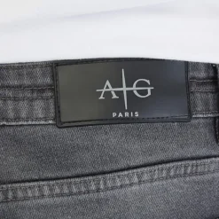 Online Avant Garde Herre Harlow Jeans Med Lige Ben Grå Vasket Grå