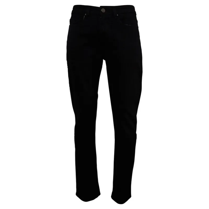Outlet Avant Garde Herre Harlow Jeans Med Lige Ben Sort