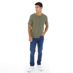 New Avant Garde Herre Harlow Jeans Med Lige Ben Blå Blå