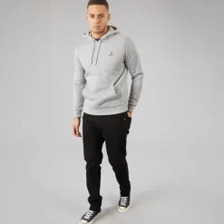Clearance Brave Soul Herre Howard 3-pak Hoodies Sort/Grå/Blå