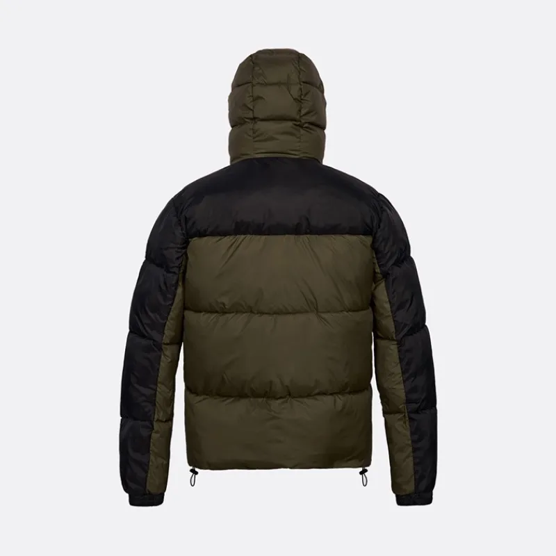 Clearance Copenhagen Legacy Herre Hættejakke Army / Sort kakigrøn