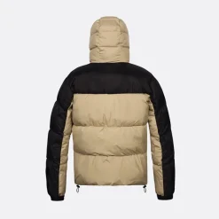 Clearance Copenhagen Legacy Herre Hættejakke Khaki /​ Sort Light Sand