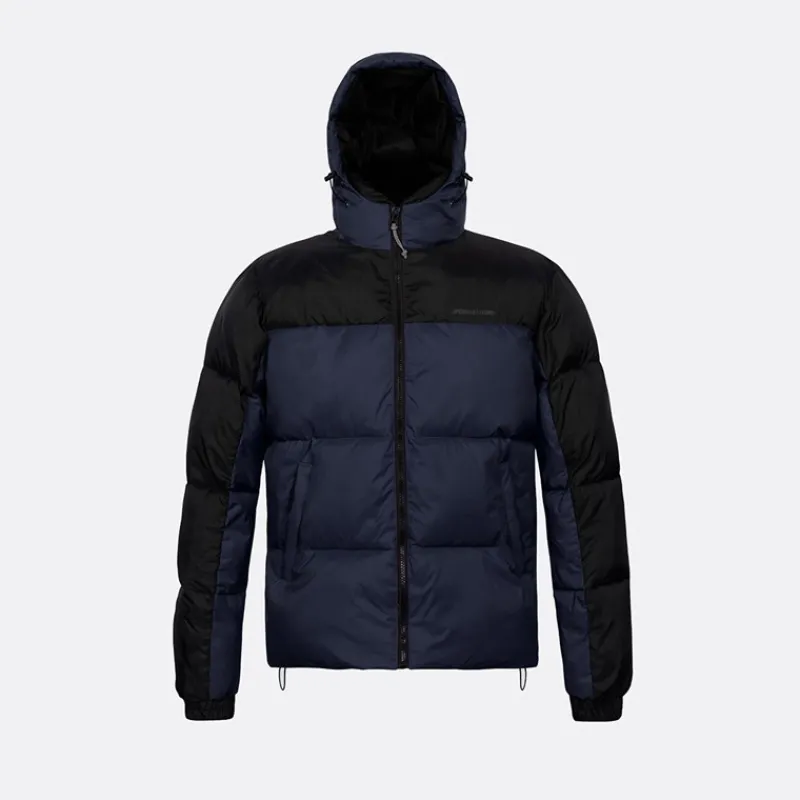 Discount Copenhagen Legacy Herre Hættejakke Navy / Sort Marineblå