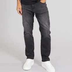 Best Duck and Cover Herre Hydras Jeans Med Lige Ben Sort