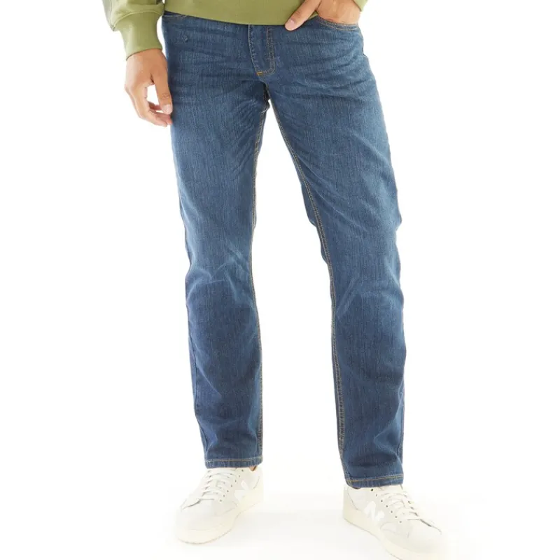 Discount Duck and Cover Herre Hydras Jeans Med Lige Ben Blå Blå