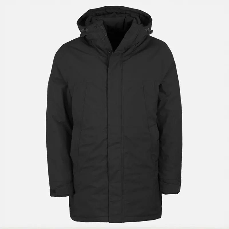 Online Indicode Herre Inbenyol Frakke Parka Sort