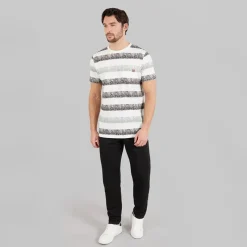 Online Indicode Herre Inhernandez T-shirts Grå Flerfarvet