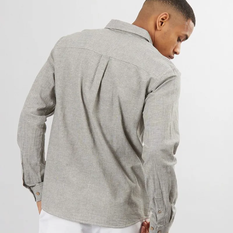 Hot Indicode Herre Inmeis Langærmet shirts Sort