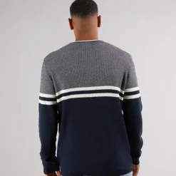 Indicode Herre Jaluf Jumper Sky Captain Marineblå