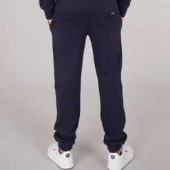 Clearance Crosshatch Herre Jamals Joggers Navy Marineblå