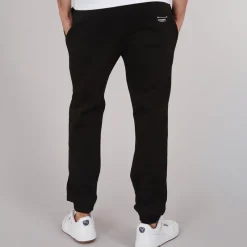 New Crosshatch Herre Jamals Joggingbukser Sort