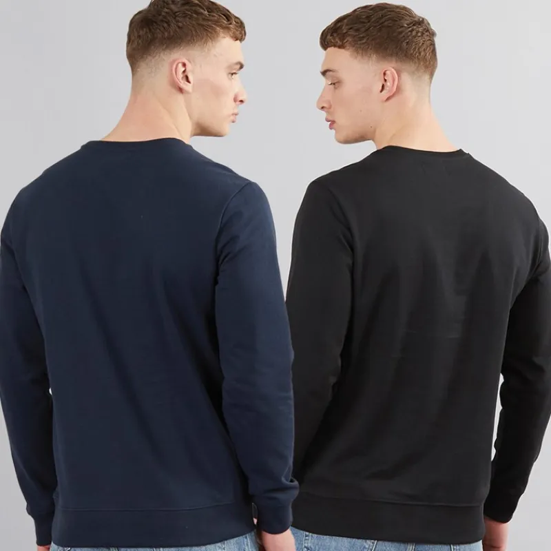 Vinson Herre Jerry Sweatshirts Flerfarvet Sort