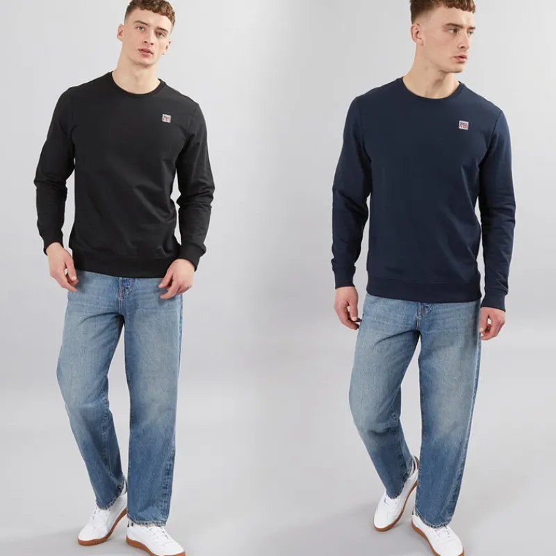 Vinson Herre Jerry Sweatshirts Flerfarvet Sort