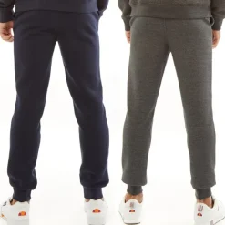 Discount Crosshatch Herre Joggingbukser Topak Navy/​Charcoal Marl Marineblå