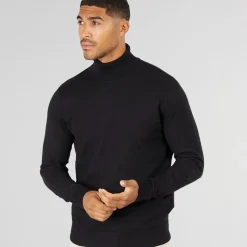 Hot JACK & JONES Herre Jwhemil Rullekrave Sort