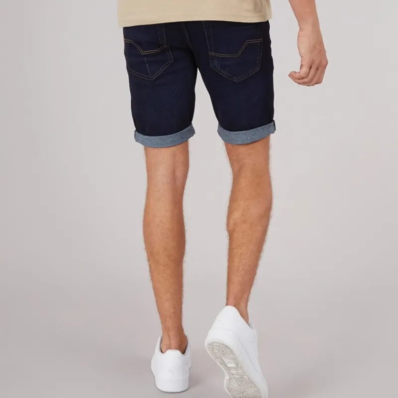 Online Indicode Herre Kaden Denim Shorts Blå