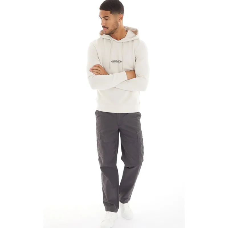 Sale JACK & JONES Herre Karl Evans Cargobukser Grå Grå