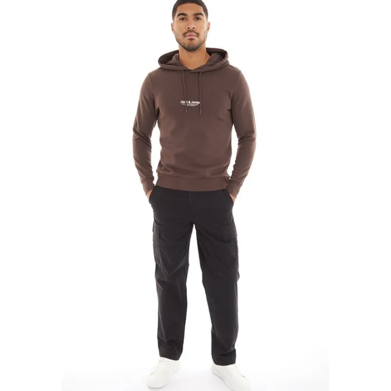 Sale JACK & JONES Herre Karl Evans Cargobukser Sort