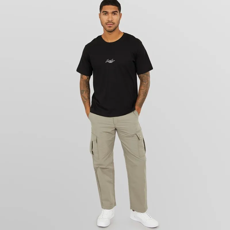 Outlet JACK & JONES Herre Karl Kurtis Snap Cargobukser Grå Grå