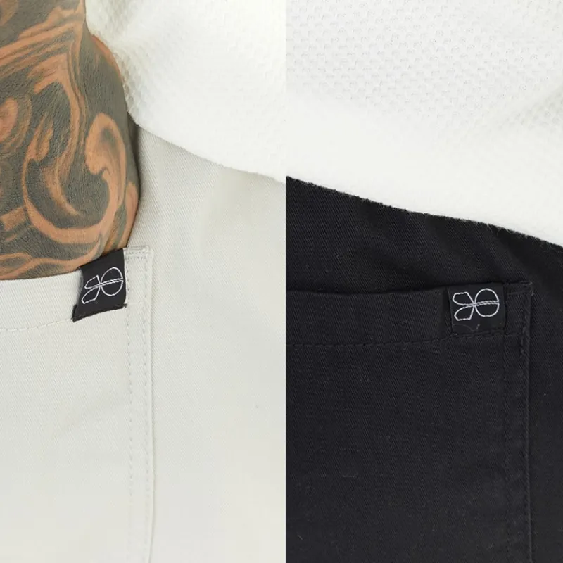 Clearance Crosshatch Herre Kathos Cargo Shorts To-pak Grå/Sort