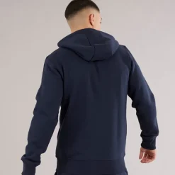 Discount Ellesse Herre Klemerio Full Zip Hættetrøje Navy Marineblå