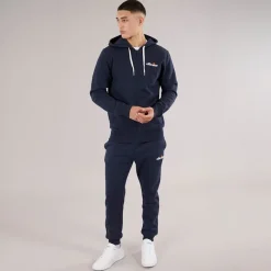 Discount Ellesse Herre Klemerio Full Zip Hættetrøje Navy Marineblå