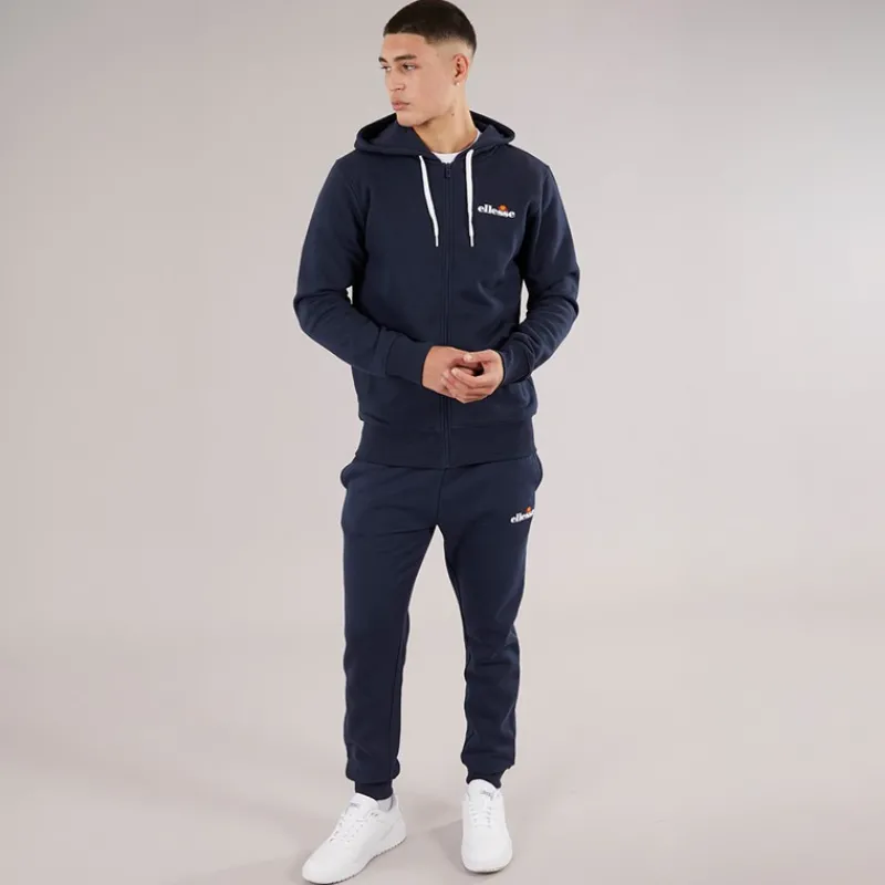 Discount Ellesse Herre Klemerio Full Zip Hættetrøje Navy Marineblå