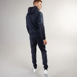 New Crosshatch Herre Kraftworks Tricot Træningsdragt Navy/​Grøn Marineblå