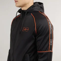 Best Crosshatch Herre Kraftworks Tricot Træningsdragt /​ Orange Sort