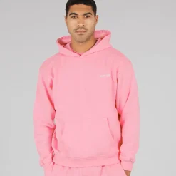 Outlet Avant Garde Herre Kreative Let Oversized Hoodie Bubblegum Pink