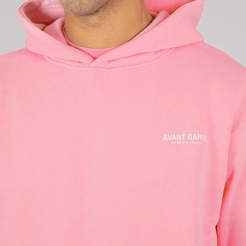 Outlet Avant Garde Herre Kreative Let Oversized Hoodie Bubblegum Pink