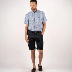 Outlet Pre end Herre Lanton Shorts Ultra Mørkeblå Mørk marineblå