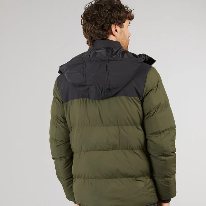 Hot Marcus Herre Lebron Kort Jakke Olive Green Grøn