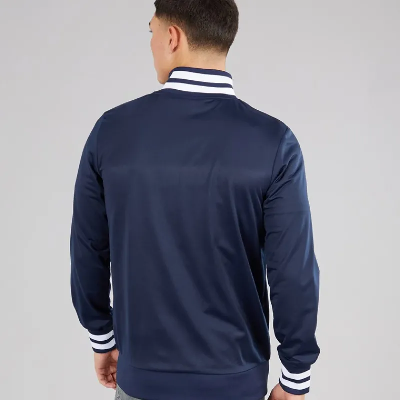 Outlet Ellesse Herre Lochi Track Jakke Navy Marineblå