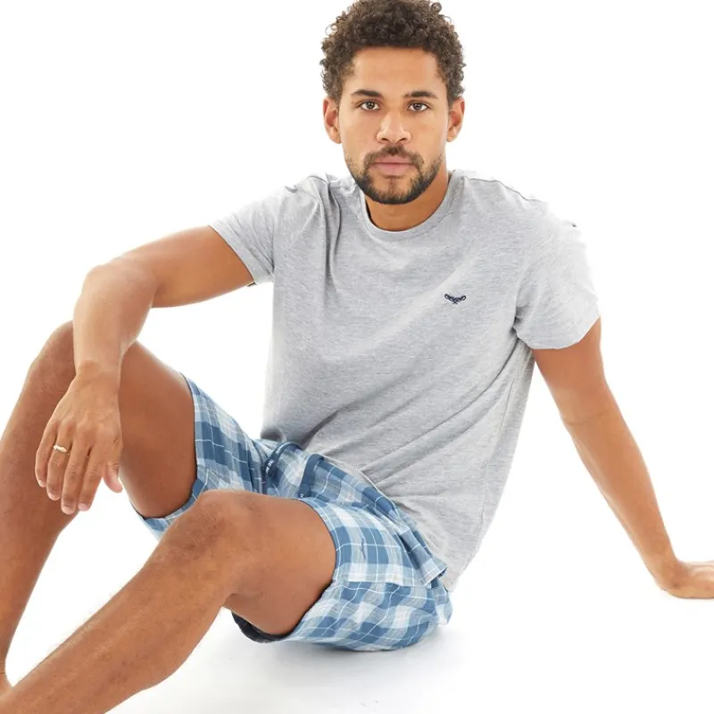 Outlet THREADBARE Herre Lopez Pyjamas Flerfarvet