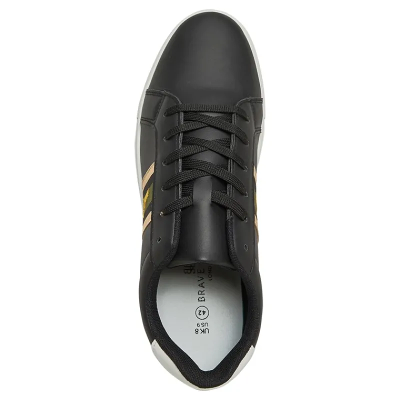 Best Brave Soul Herre Louie Eagle PU Pumps /Grøn/Guld Sort