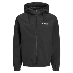 Clearance JACK & JONES Herre Mash Hættetrøje Bomber Sort