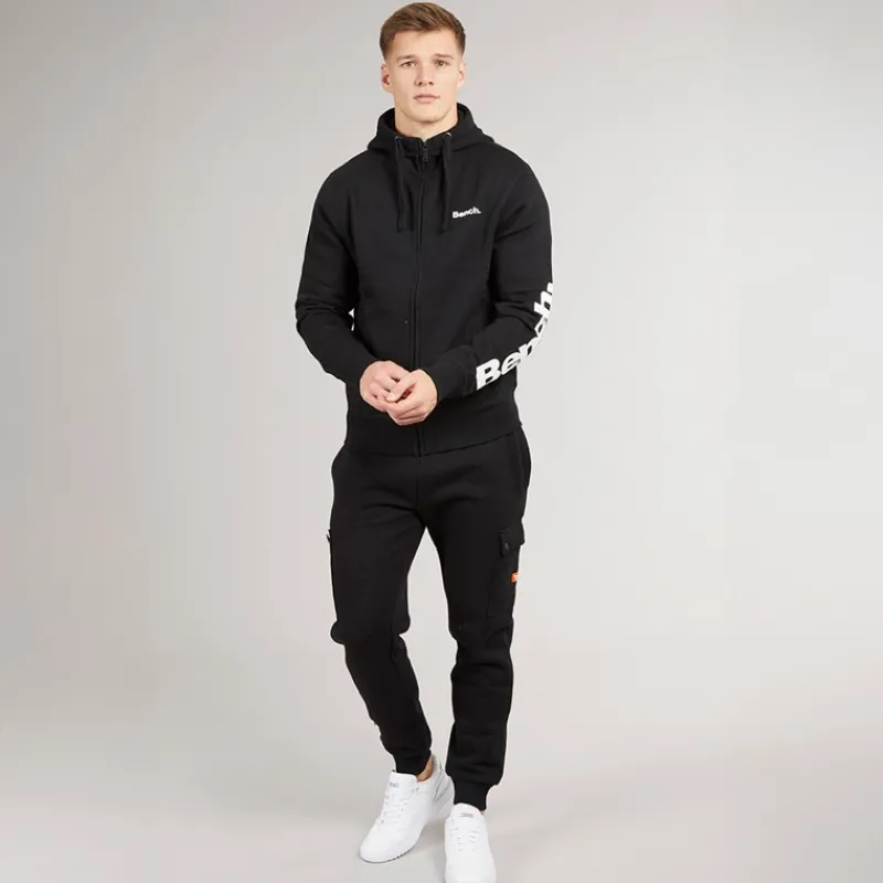 Online Bench Herre Maslow 22 Zip Through Hoodie Sort