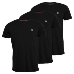 Outlet Vinson Herre Massimo 3-pak T-shirts Tap Shoe Sort