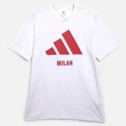 Discount adidas Herre Milan Grafisk T-shirt Hvid