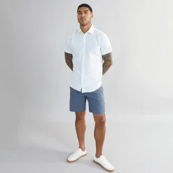 Best PRODUKT Herre Miles Kortærmet Skjorte Hvid Off-white