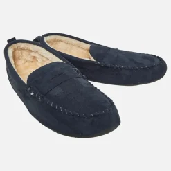 Best French Connection Herre Moccasin 2 Hjemmesko Marine Marineblå