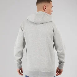 Discount Ellesse Herre Morristown Hættetrøje Light Grey Marl Grå