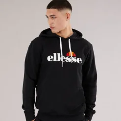 Online Ellesse Herre Morristown Hættetrøje Sort
