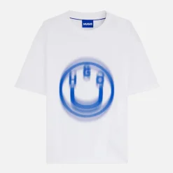 Best HUGO Herre Nalax T-shirt Hvid