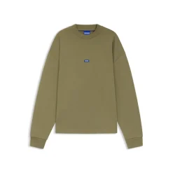 Best HUGO Herre Nedro Sweatshirt Olive Olivengrøn