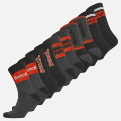 New Bench Herre Netzerten Ti Pak Polstrede Crew Sokker Assorted