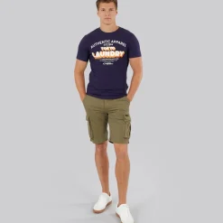 Outlet Bench Herre Noahs Combat Shorts Lys Khaki kakigrøn